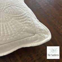 Load image into Gallery viewer, Heirloom Cotton Baby Quilt & Pillow Cover - Floral Alphabet