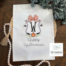 Load image into Gallery viewer, Canvas Garden Banner - Halloween Crest