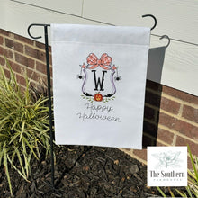 Load image into Gallery viewer, Canvas Garden Banner - Halloween Crest