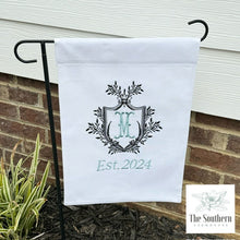 Load image into Gallery viewer, Canvas Garden Banner - Laurel Crest