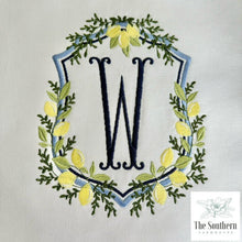 Load image into Gallery viewer, Canvas Garden Banner - Limoncello Crest