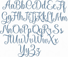 Load image into Gallery viewer, Linen Wreath/Basket Sash - Robin Nest with Monogram