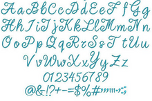 Load image into Gallery viewer, Linen Wreath/Basket Sash - Forget Me Not Easter Egg