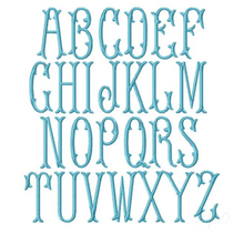 Load image into Gallery viewer, Linen Wreath/Basket Sash - Magnolia Branch Monogram