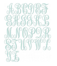 Load image into Gallery viewer, Linen Wreath/Basket Sash - Chinoiserie Pumpkin Stack