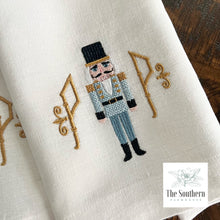 Load image into Gallery viewer, Christmas Nutcracker Monogrammed Luncheon, Dinner & Cocktail Napkins