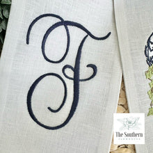 Load image into Gallery viewer, Linen Wreath/Basket Sash - Chinoiserie Pumpkin Topiary