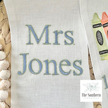 Load image into Gallery viewer, Wreath/Basket Sash - Crayon Cuteness