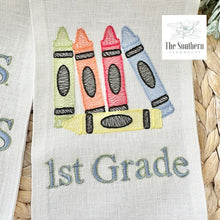Load image into Gallery viewer, Wreath/Basket Sash - Crayon Cuteness