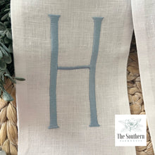 Load image into Gallery viewer, Linen Wreath/Basket Sash - Holiday Pastel Nutcracker