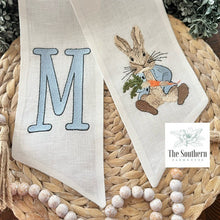 Load image into Gallery viewer, Linen Wreath/Basket Sash - Peter Rabbit
