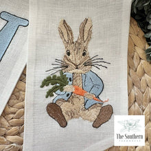 Load image into Gallery viewer, Linen Wreath/Basket Sash - Peter Rabbit
