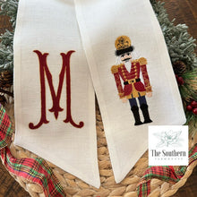 Load image into Gallery viewer, Linen Wreath/Basket Sash - Regal Nutcracker