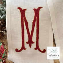 Load image into Gallery viewer, Linen Wreath/Basket Sash - Regal Nutcracker