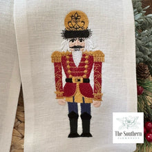 Load image into Gallery viewer, Linen Wreath/Basket Sash - Regal Nutcracker