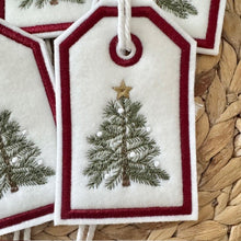 Load image into Gallery viewer, Reusable Gift Tags - Farmhouse Christmas Trees