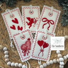 Load image into Gallery viewer, Reusable Gift Tags - Valentine's Day