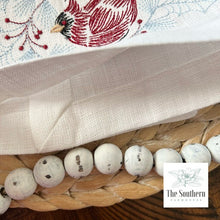 Load image into Gallery viewer, Tea Towel - Winter Birds