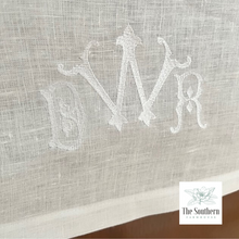 Load image into Gallery viewer, Antique Chic Monogrammed Table Runner