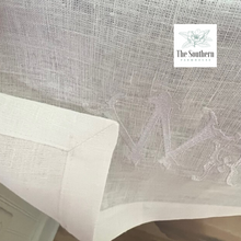 Load image into Gallery viewer, Antique Chic Monogrammed Table Runner