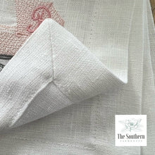 Load image into Gallery viewer, Set of 4 Embroidered Cocktail Napkins - Baby Carriage Monogram