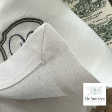 Load image into Gallery viewer, Carolina Crest Monogrammed Luncheon, Dinner & Cocktail Napkins