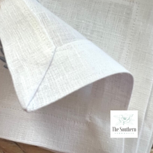 Load image into Gallery viewer, Set of 4 Embroidered Cocktail Napkins - French Bee