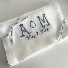 Load image into Gallery viewer, Antique Chic Monogrammed Table Runner
