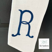 Load image into Gallery viewer, Linen Wreath/Basket Sash - Chinoiserie Pumpkin