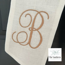 Load image into Gallery viewer, Linen Wreath/Basket Sash - Cinderella Pumpkin