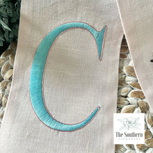 Load image into Gallery viewer, Linen Wreath/Basket Sash - Easter Egg Tree