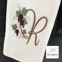 Load image into Gallery viewer, Linen Wreath/Basket Sash - Fruit of the Vine