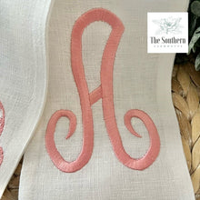 Load image into Gallery viewer, Linen Wreath/Basket Sash - Gingham Bunny