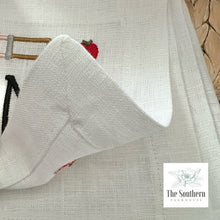 Load image into Gallery viewer, Set of 4 Embroidered Cocktail Napkins - Back to School