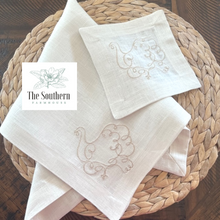 Load image into Gallery viewer, Thanksgiving Turkey Scroll Silhouette Luncheon, Dinner & Cocktail Napkins