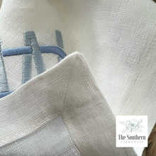 Load image into Gallery viewer, Two Letter Intertwined Block Monogram Luncheon, Dinner & Cocktail Napkins