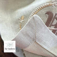 Load image into Gallery viewer, Fleur De Lis Monogram Luncheon, Dinner & Cocktail Napkins