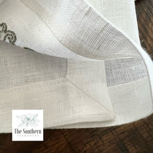 Load image into Gallery viewer, Sutton Vintage Three Letter Monogrammed Luncheon, Dinner & Cocktail Napkins