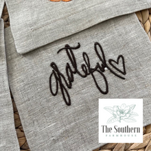 Load image into Gallery viewer, Set of 4 Embroidered Cocktail Napkins - Thanksgiving, Fall, Harvest