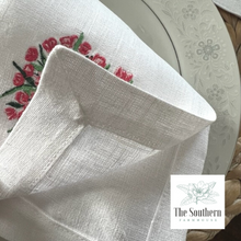 Load image into Gallery viewer, Tulip Filled Ginger Jar Luncheon, Dinner & Cocktail Napkins