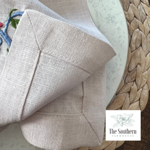 Load image into Gallery viewer, Vintage Rose Monogrammed Luncheon, Dinner & Cocktail Napkins