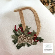 Load image into Gallery viewer, Winter Pines Monogrammed Luncheon, Dinner & Cocktail Napkins
