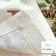 Load image into Gallery viewer, Winter Pines Monogrammed Luncheon, Dinner & Cocktail Napkins
