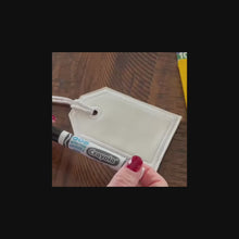 Load and play video in Gallery viewer, Reusable Gift Tags - Gingham Apples
