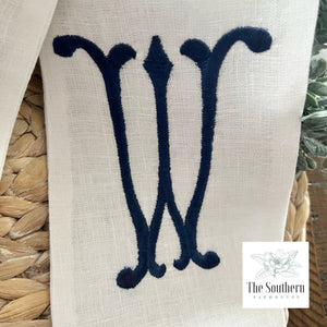 Linen Wreath/Basket Sash - Chinoiserie Celebration