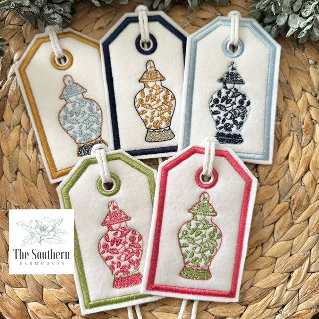 Reusable Gift Tags - Ginger Jars