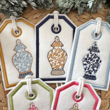 Load image into Gallery viewer, Reusable Gift Tags - Ginger Jars
