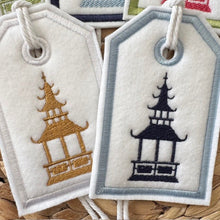Load image into Gallery viewer, Reusable Gift Tags - Pretty Pagodas
