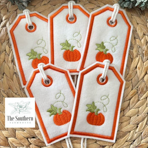 Reusable Gift Tags - Tiny Pumpkins