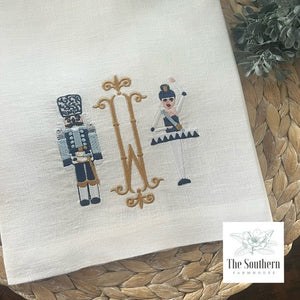 Tea Towel - Chinoiserie Nutcracker & Sugarplum Fairy